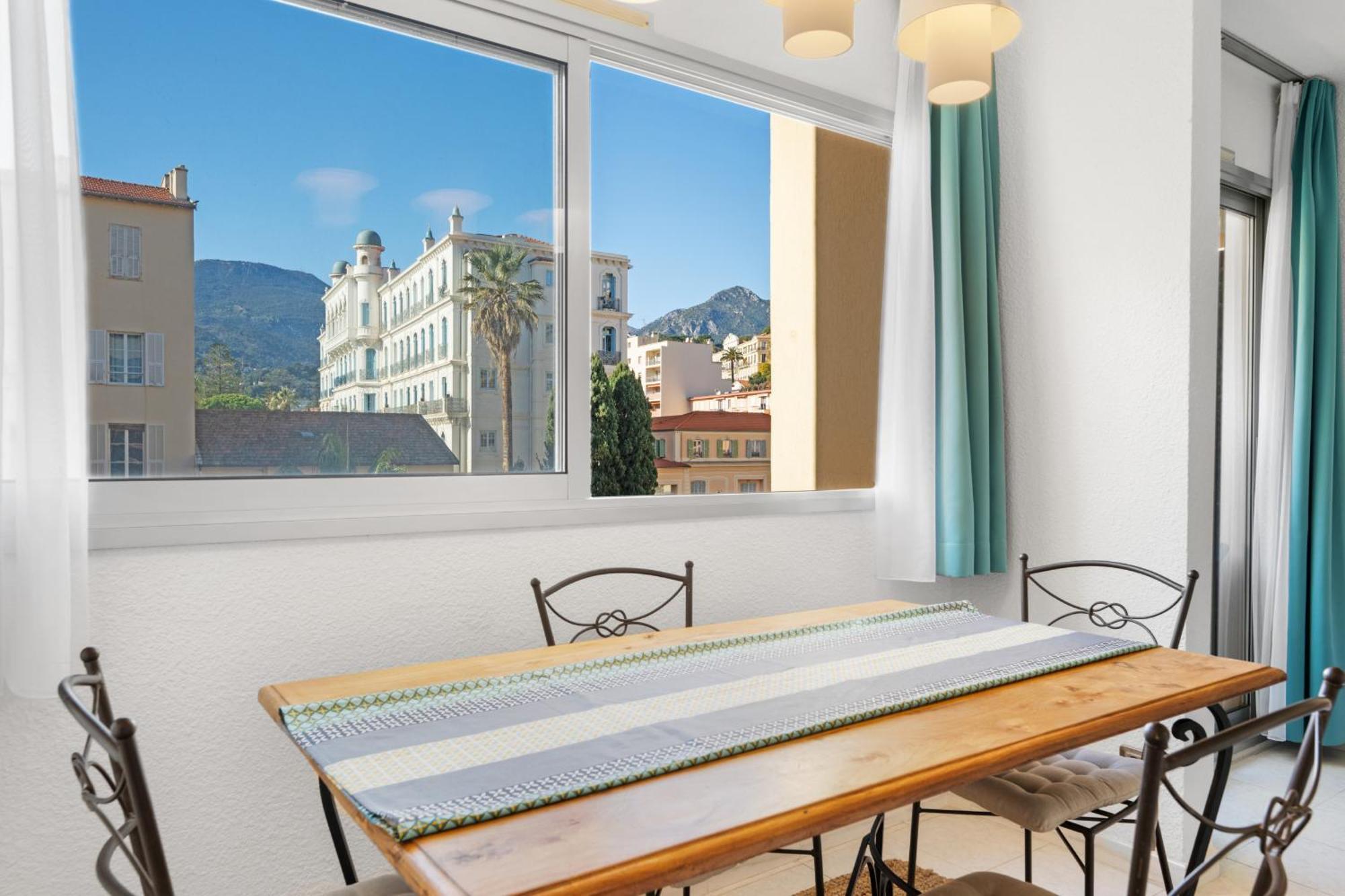 "Charmant Studio" Plein Centre, Calme, Terrasse Menton Extérieur photo